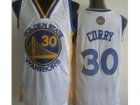 NBA Golden State Warriors #30 Stephen Curry White(Revolution 30)