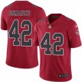 Mens Nike Atlanta Falcons #42 Patrick DiMarco Limited Red Rush NFL Jersey