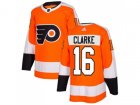 Youth Adidas Philadelphia Flyers #16 Bobby Clarke Orange Home Authentic Stitched NHL Jersey