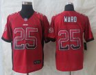 Nike San Francisco 49ers #25 Ward Red Jerseys(Drift Fashion Elite)