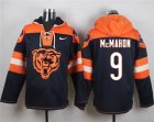 Nike Chicago Bears #9 Jim McMahon Navy Blue Player Pullover Hoodie