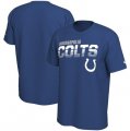Indianapolis Colts Nike Sideline Line of Scrimmage Legend Performance T Shirt Royal