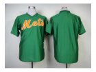 mlb jerseys new york mets blank m&n green