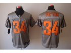 Nike NFL Chicago Bears #34 Walter Payton Grey Shadow Jerseys