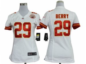 Nike Women Kansas City Chiefs #29 Eric Berry white Jerseys