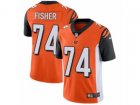 Nike Cincinnati Bengals #74 Jake Fisher Vapor Untouchable Limited Orange Alternate NFL Jersey