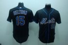 mlb new york mets #15 beltran black(cool base)