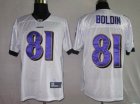 nfl baltimore ravens #81 boldin white