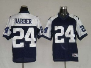 nfl dallas cowboys #24 barber thanksgiving blue