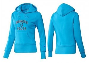 Women Indianapolis Colts Logo Pullover Hoodie-010