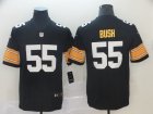 Nike Steelers #55 Devin Bush Black 2019 NFL Draft First Round Pick Vapor Untouchable Limited Jersey