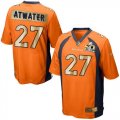 Nike Denver Broncos #27 Steve Atwater Orange Team Color Men Stitched NFL Game Super Bowl 50 Collection Jersey