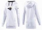 Women St. Louis Rams Logo Pullover Hoodie-042