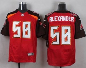 Nike Tampa Bay Buccaneers #58 Kwon Alexander red Jerseys(Elite)