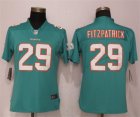 Nike Dolphins #29 Minkah Fitzpatrick Aqua Women Vapor Untouchable Limited Jersey
