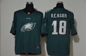 Nike Eagles #18 Jalen Reagor Green Team Big Logo Vapor Untouchable Limited Jersey