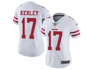 Women Nike San Francisco 49ers #14 Jeremy Kerley Vapor Untouchable Limited White NFL Jersey