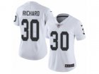 Women Nike Oakland Raiders #30 Jalen Richard Vapor Untouchable Limited White NFL Jersey