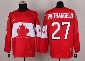 nhl jerseys team canada olympic #27 PIETRANGELO red[2014 new]
