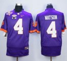 NCAA Clemson Tigers #4 Deshaun Watson Purple 2016 College Football Playoff National Championship Jersey