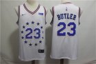 76ers #23 Jimmy Butler White 2018-19 Earned Edition Nike Swingman Jersey