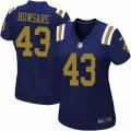 Women's Nike New York Jets #43 Julian Howsare Limited Navy Blue Alternate NFL Jersey