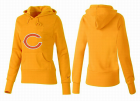 Women Chicago bears Logo Pullover Hoodie-021