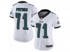 Women Nike Philadelphia Eagles #71 Jason Peters Vapor Untouchable Limited White NFL Jersey