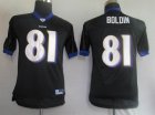 nfl baltimore ravens #81 boldin black[kids]