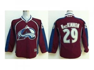 youth nhl jerseys colorado avalanche #29 mackinnon red