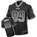 Nike Oakland Raiders #89 Amari Cooper Black Mens Stitched NFL Elite Drift Fashion Jersey