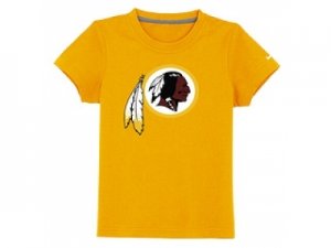 nike washington redskins logo youth T-Shirt Yellow