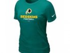 Women Washington RedSkins L.Green T-Shirt