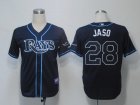 MLB Tampa Bay Rays 28 Jaso dk,Blue[Cool Base]