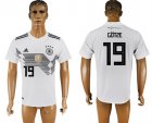 Germany 19 GOTZE Home 2018 FIFA World Cup Thailand Soccer Jersey