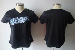 MLB Women Jerseys toronto blue jays blank black