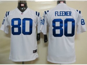 Nike Youth NFL Indianapolis Colts #80 Coby Fleener White Jerseys