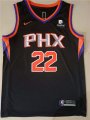 Men Phoenix Suns #22 Pyton black Game 2021 NBA Jersey