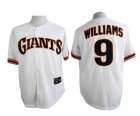 MLB san francisco giants #9 williams white[1989 m&n] jerseys