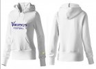 Women Minnesota Vikings Logo Pullover Hoodie-107