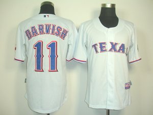 mlb texas rangers #11 darvish white