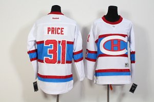 youth Montreal Canadiens #31 Carey Price White 2016 Winter Classic Stitched NHL Jersey