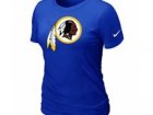 Women Washington RedSkins Blue T-Shirts