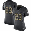 Womens Nike Buffalo Bills #23 Aaron Williams Limited Black 2016 Salute to Service NFL Jersey