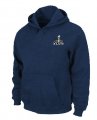 Nike Seattle Seahawks Super Bowl XLVIII Champions Trophy Collection Locker Room Pullover Hoodie D.Blue