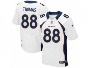 Nike NFL Denver Broncos #88 Demaryius Thomas White Jerseys(Elite)