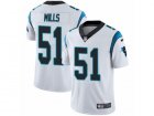 Mens Nike Carolina Panthers #51 Sam Mills Vapor Untouchable Limited White NFL Jersey