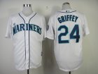 mlb seattle mariners #24 griffey white (2014 new)