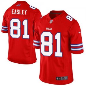 Nike Buffalo Bills #81 Marcus Easley Red Jerseys(Elite)