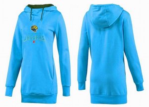 Women Jacksonville Jaguars Logo Pullover Hoodie-078